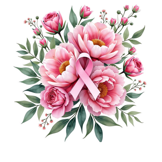 Breast Cancer Awareness Item Fabric Panel 2