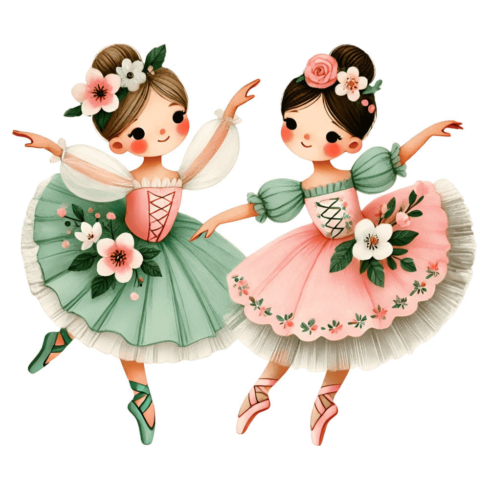 Nutcracker Ballet Fabric Panel 59