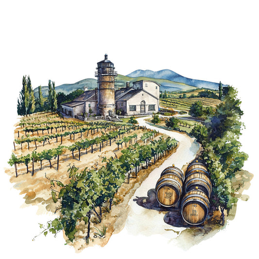Bourbon Trail Fabric Panel 23