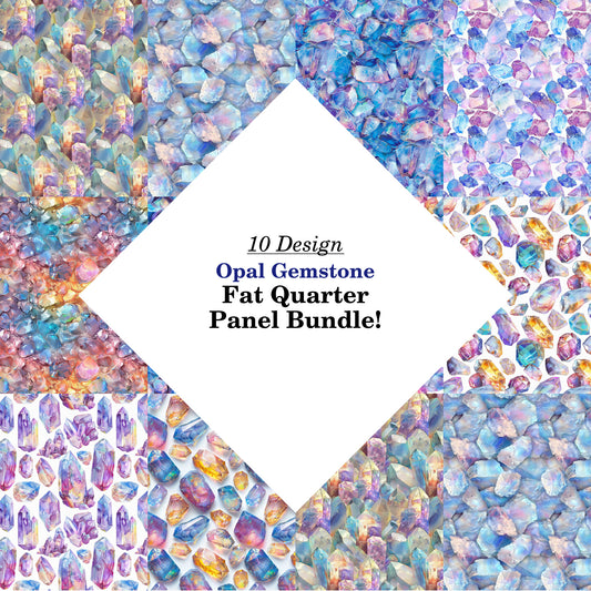 Opal Gemstone Fat Quarter Bundle