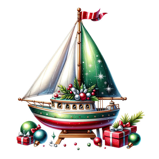 Christmas Toys Fabric Panel 29