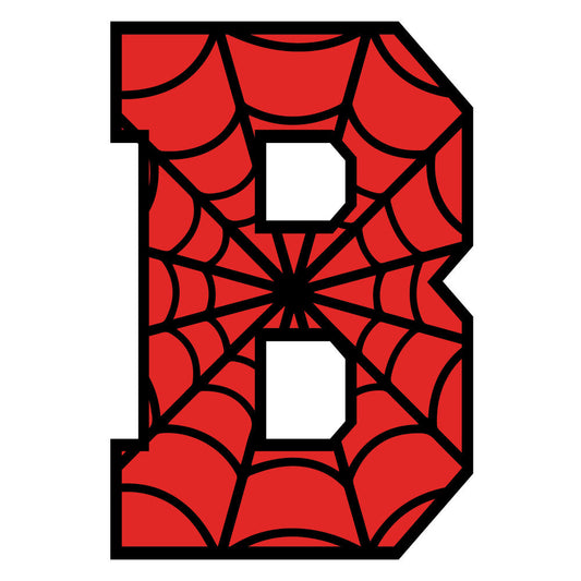 Spider Alphabet Fabric Panel 9