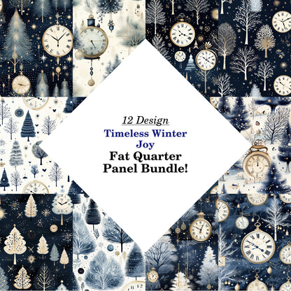 Timeless Winter Joy Fat Quarter Bundle