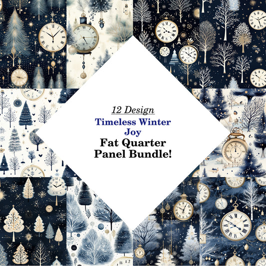 Timeless Winter Joy Fat Quarter Bundle
