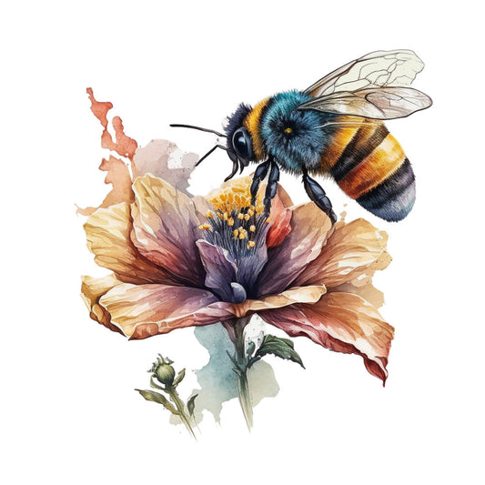 Honey Bees Fabric Panel 4
