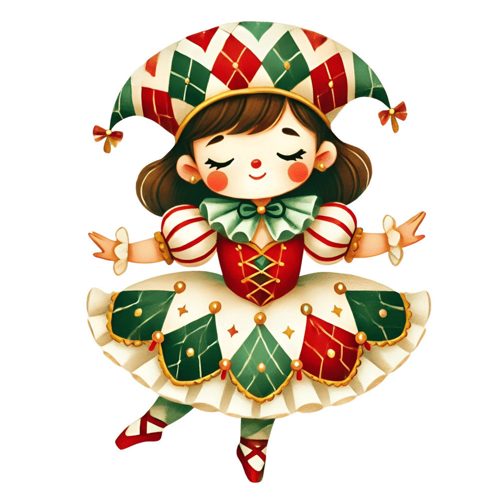 Nutcracker Ballet Fabric Panel 88
