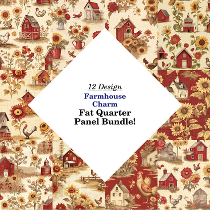 Farmhouse Charm Fat Quarter Bundle