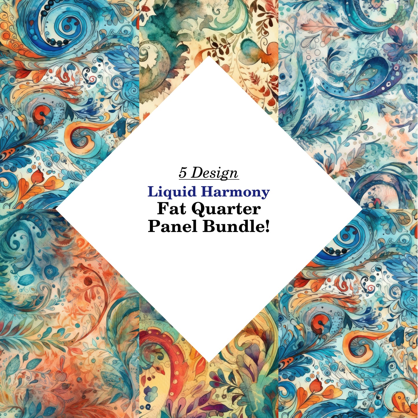 Liquid Harmony Fat Quarter Bundle
