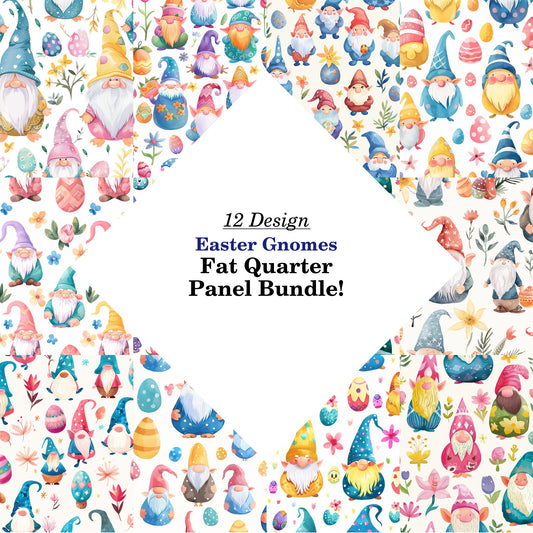 Easter Gnomes Fat Quarter Bundle