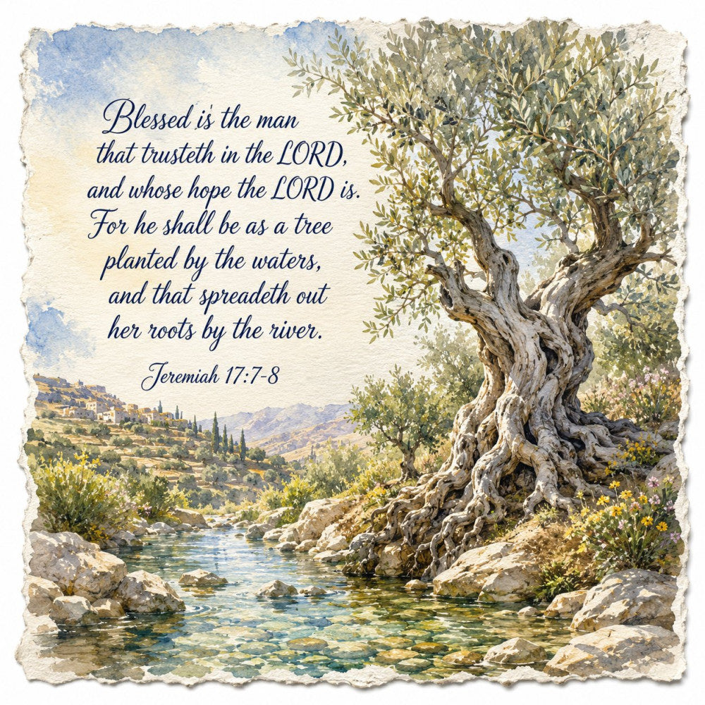 Inspirational Verses Fabric Panel 37