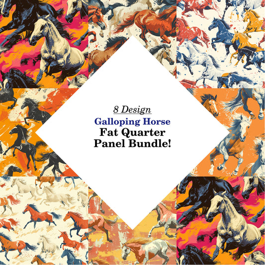 Galloping Horse Fat Quarter Bundle