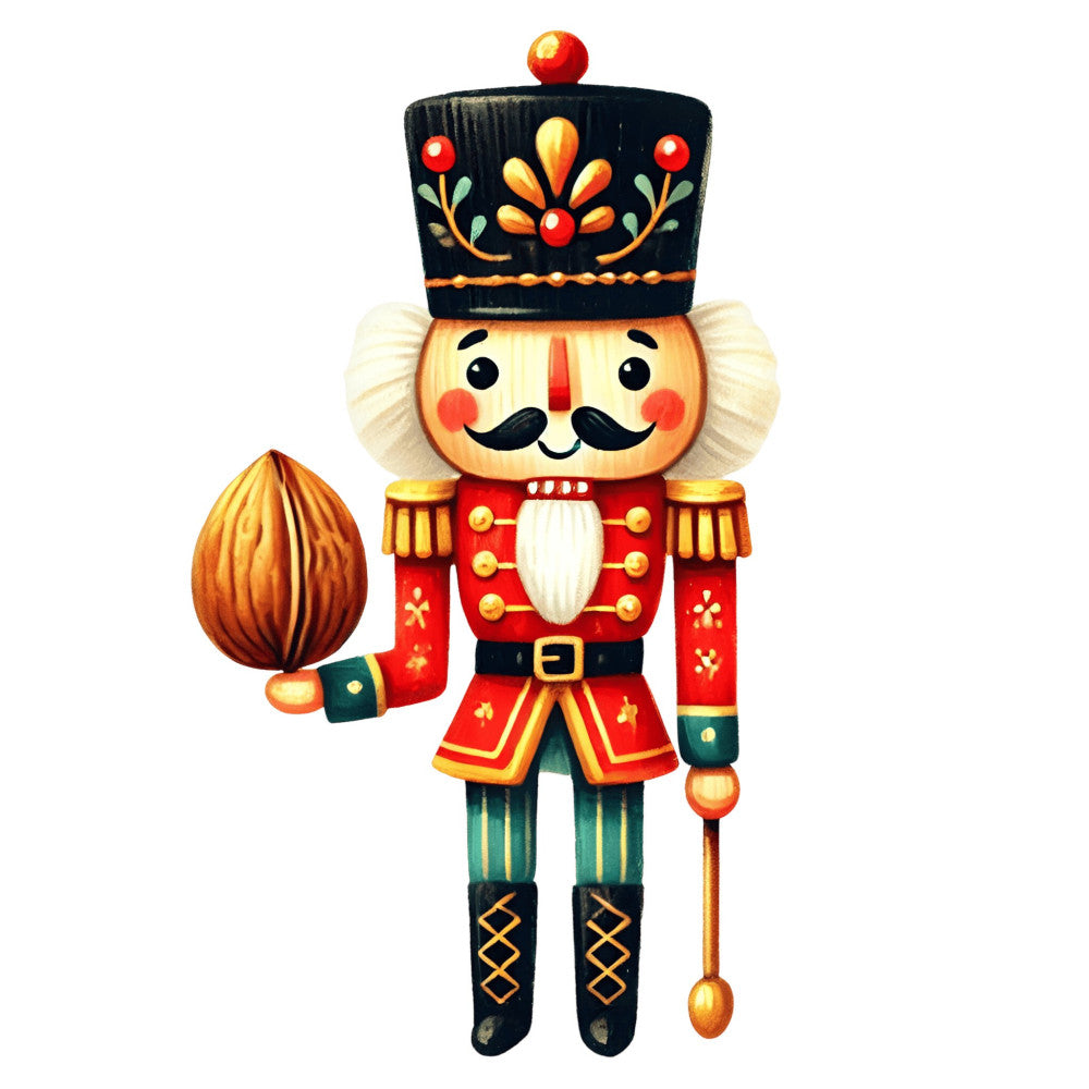 Nutcracker Ballet Fabric Panel 22
