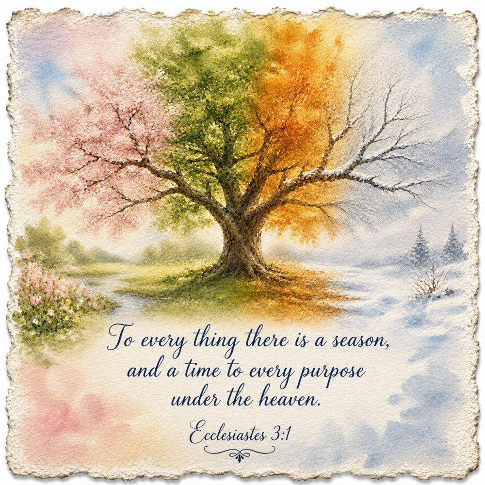 Inspirational Verses Fabric Panel 77