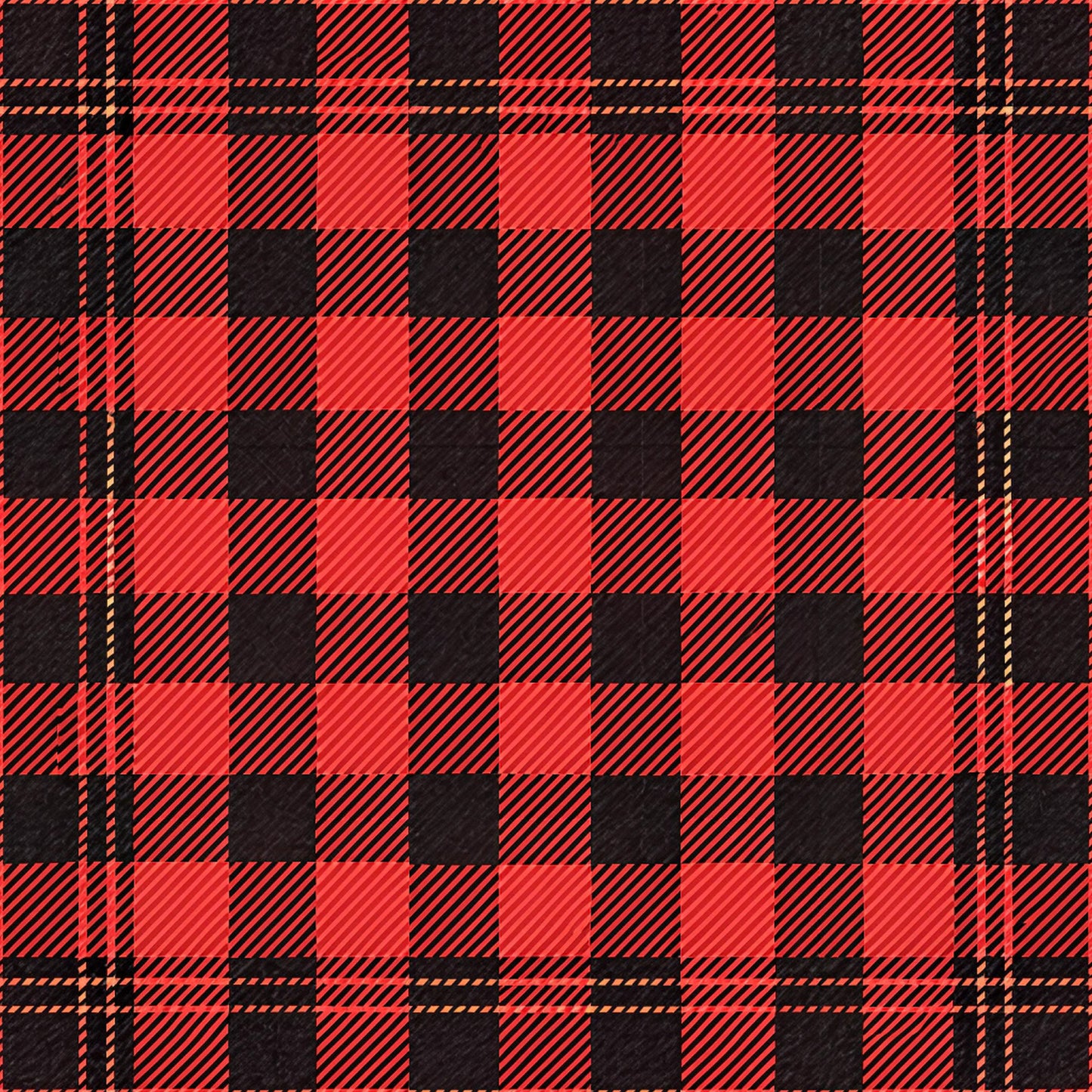 red, black, buffalo plaid, checkered pattern, gingham, plaid design, quilting cotton, fabric panel, alternating squares, rustic style, country aesthetic, geometric pattern, two-tone design, woven appearance, cabin style, lumberjack pattern, outdoor theme, cozy mood, flannel look, americana