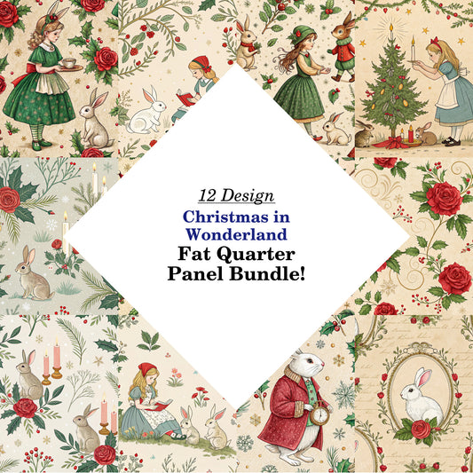 Christmas in Wonderland Fat Quarter Bundle