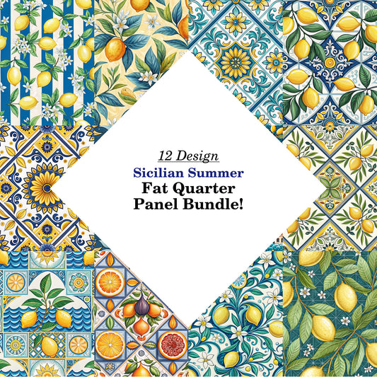 Sicilian Summer Fat Quarter Bundle
