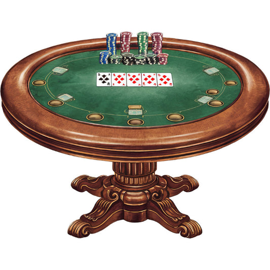 Watercolor Casino Fabric Panel 2