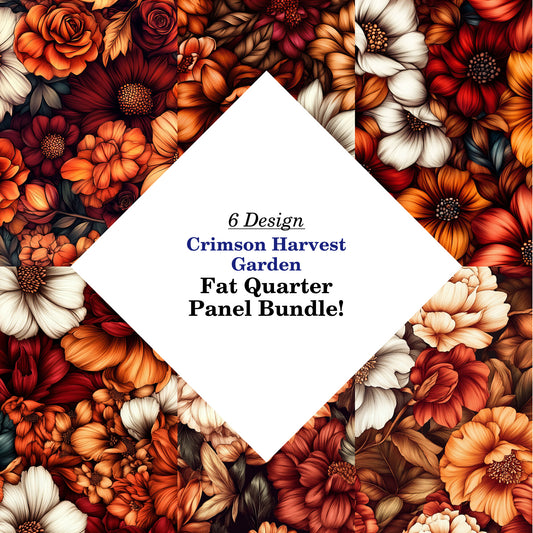 Crimson Harvest Garden Fat Quarter Bundle