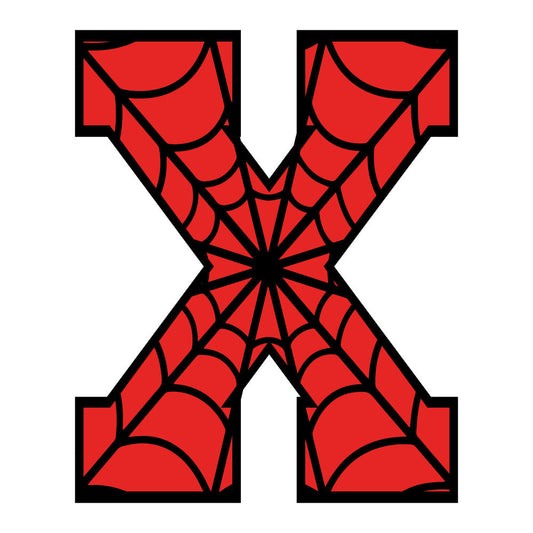 Spider Alphabet Fabric Panel 31