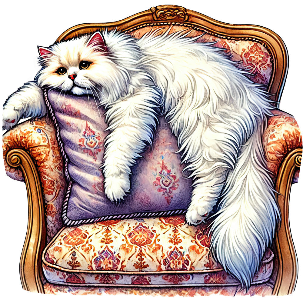 Lazy Cats Fabric Panel 23