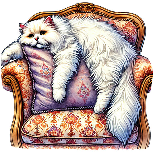 Lazy Cats Fabric Panel 23