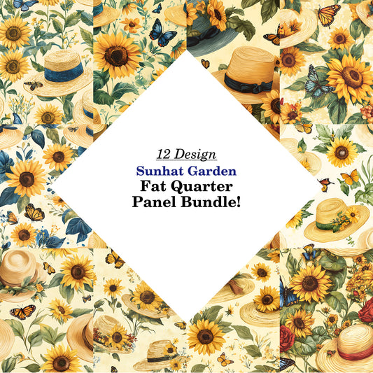 Sunhat Garden Fat Quarter Bundle