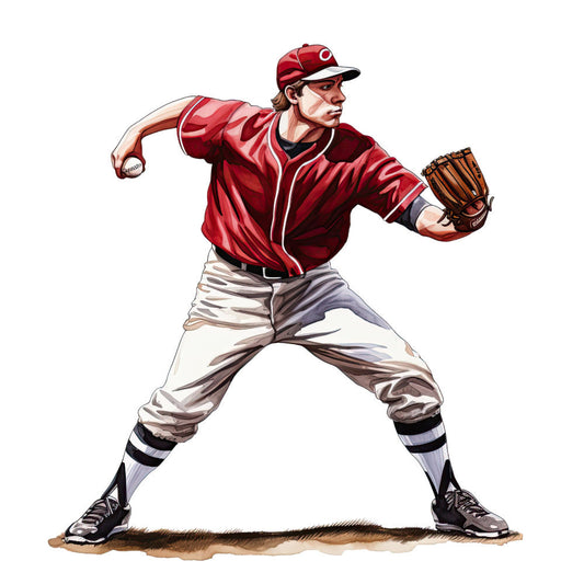 Baseball Game Fabric Panel 1