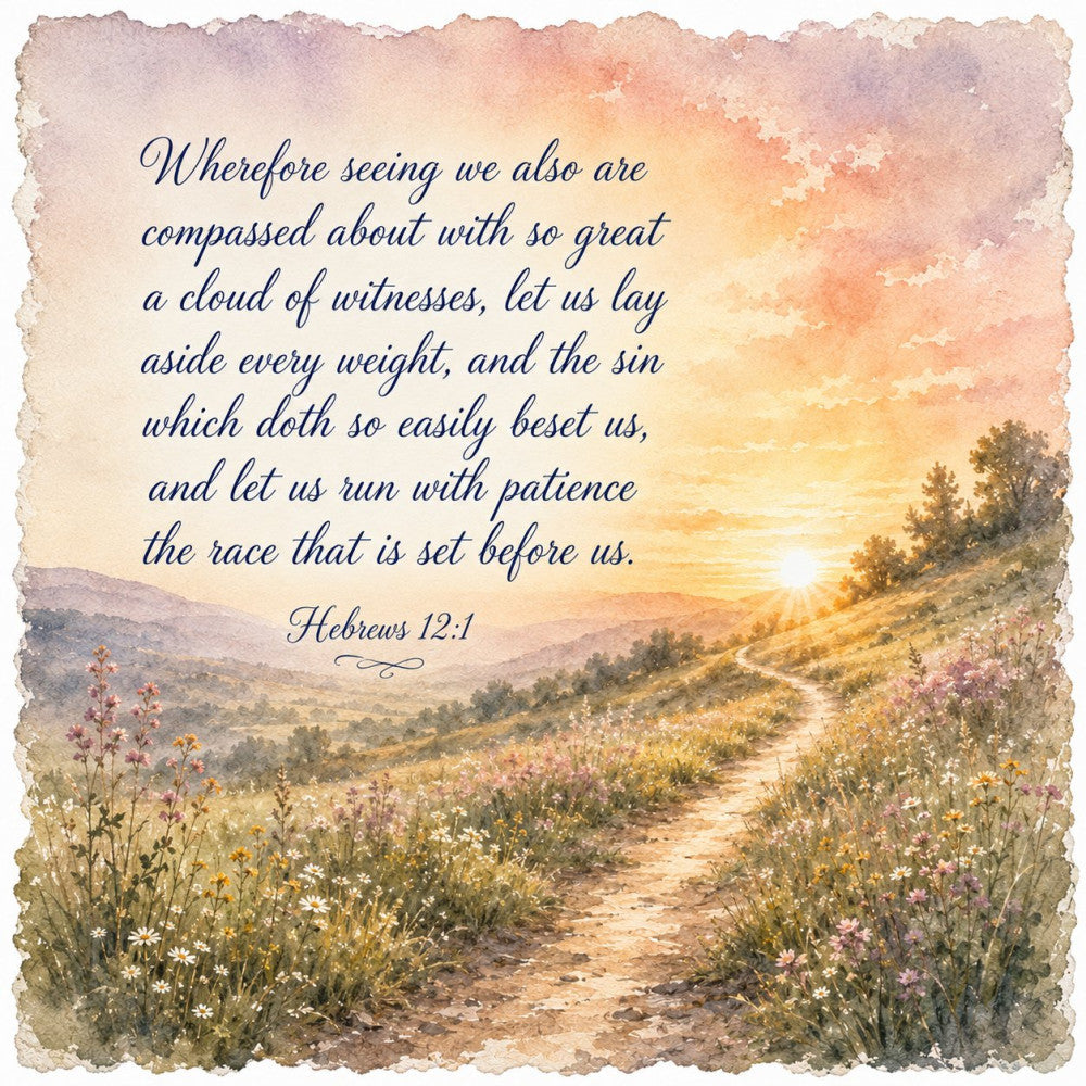 Inspirational Verses Fabric Panel 57