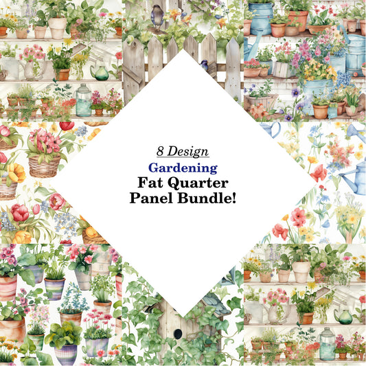 Gardening Fat Quarter Bundle