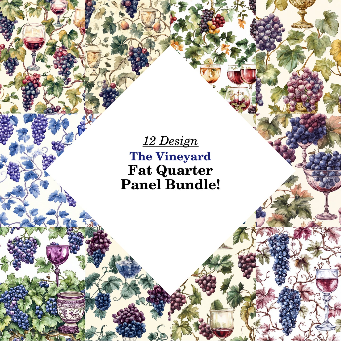 The Vineyard Fat Quarter Bundle