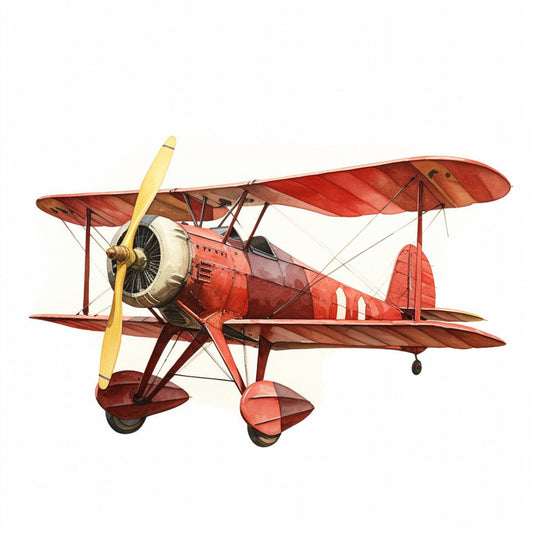 Wright Biplane Fabric Panel 29