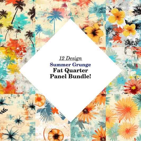 Summer Grunge Fat Quarter Bundle