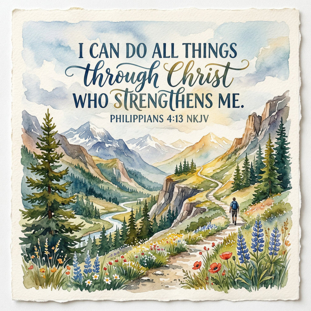 Inspirational Verses Fabric Panel 8