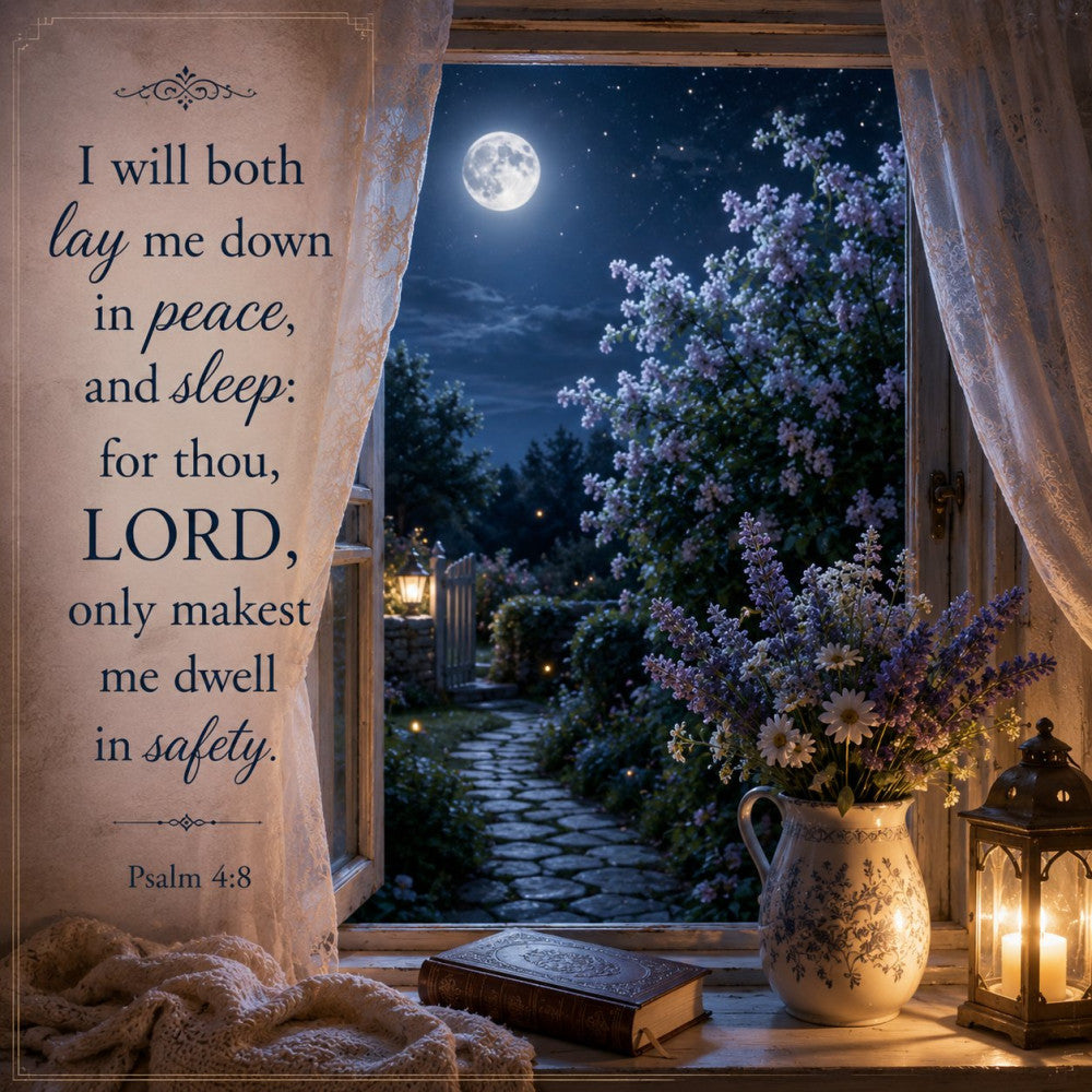 Inspirational Verses Fabric Panel 50