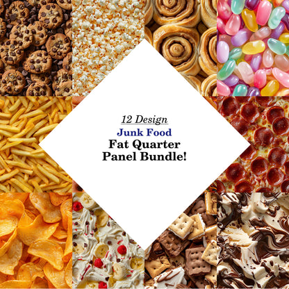 Junk Food Fat Quarter Bundle