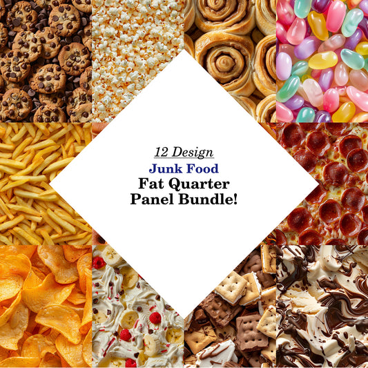 Junk Food Fat Quarter Bundle