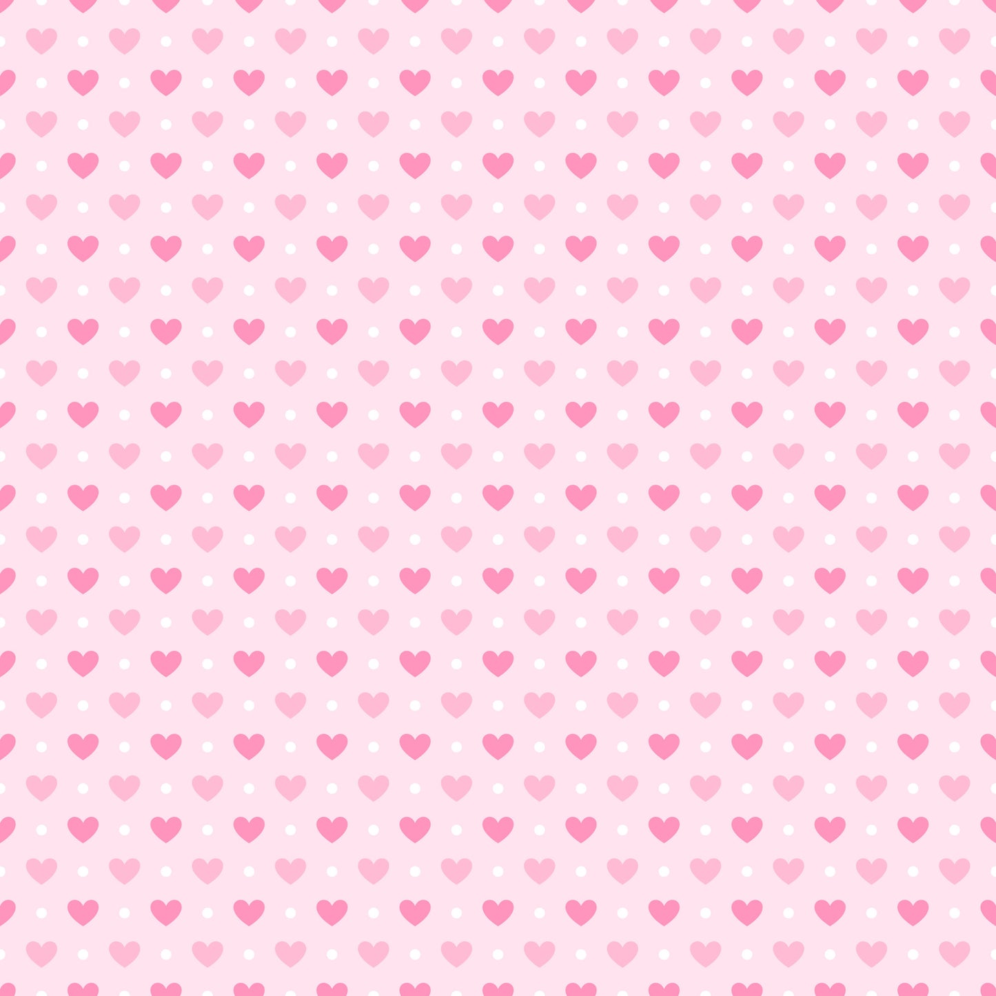 Pink Tea Party Pattern 5 Quilting Cotton Fabric