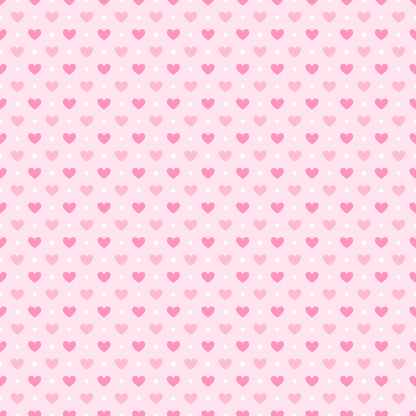 Pink Tea Party Pattern 5 Quilting Cotton Fabric