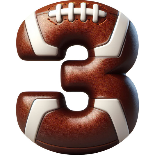 Football Alphabet Fabric Panel 2