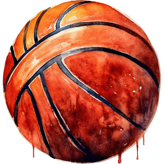 Basketball Game Fabric Panel 33