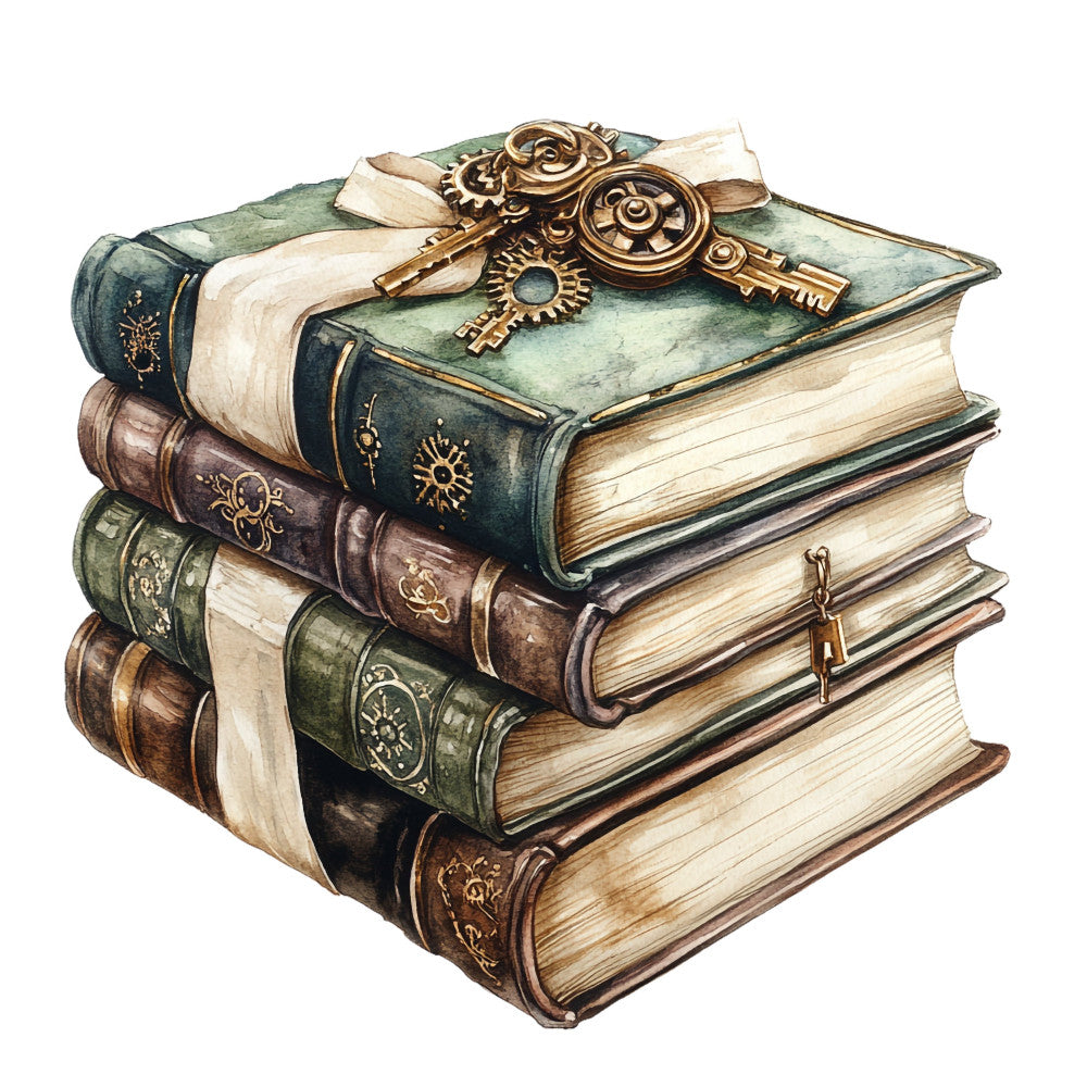Victorian Steampunk Fabric Panel 24