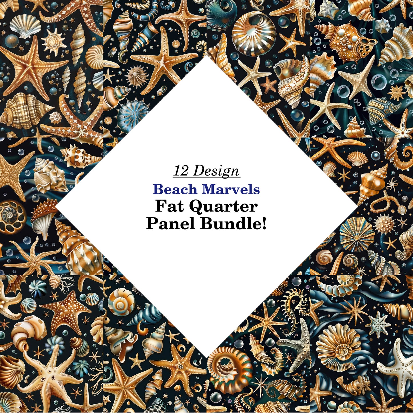 Beach Marvels Fat Quarter Bundle