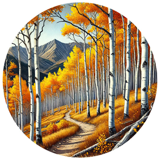 Colorado Rocky Mountains Fabric Panel 11