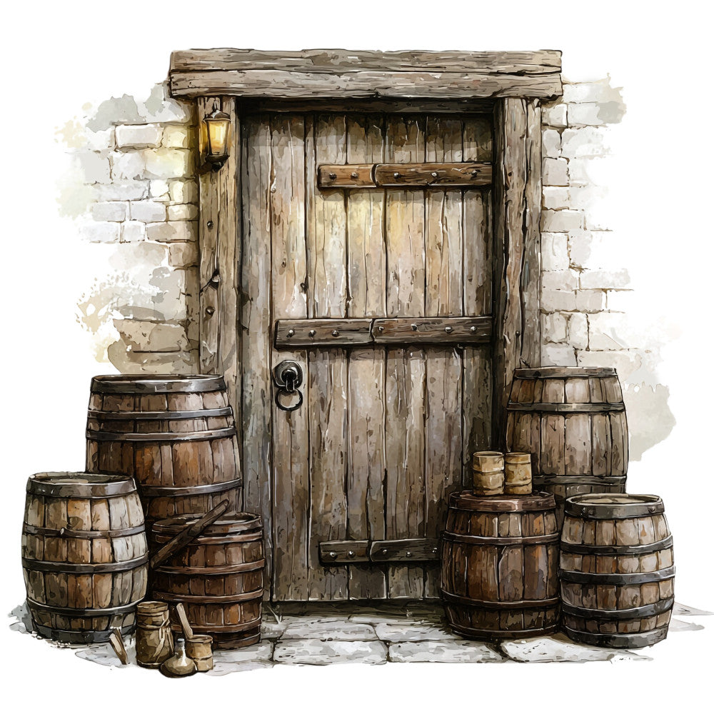 Bourbon Trail Fabric Panel 24
