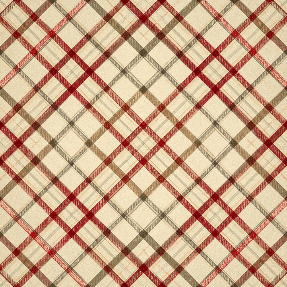Elegant Plaid Christmas Fat Quarter Bundle