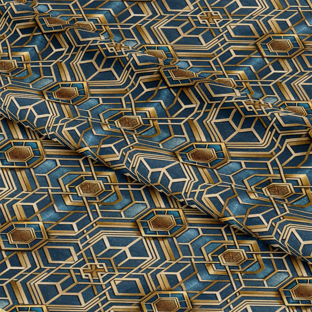 Art Deco Pattern 35 Quilting Cotton Fabric