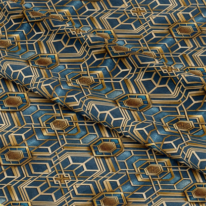 Art Deco Pattern 35 Quilting Cotton Fabric