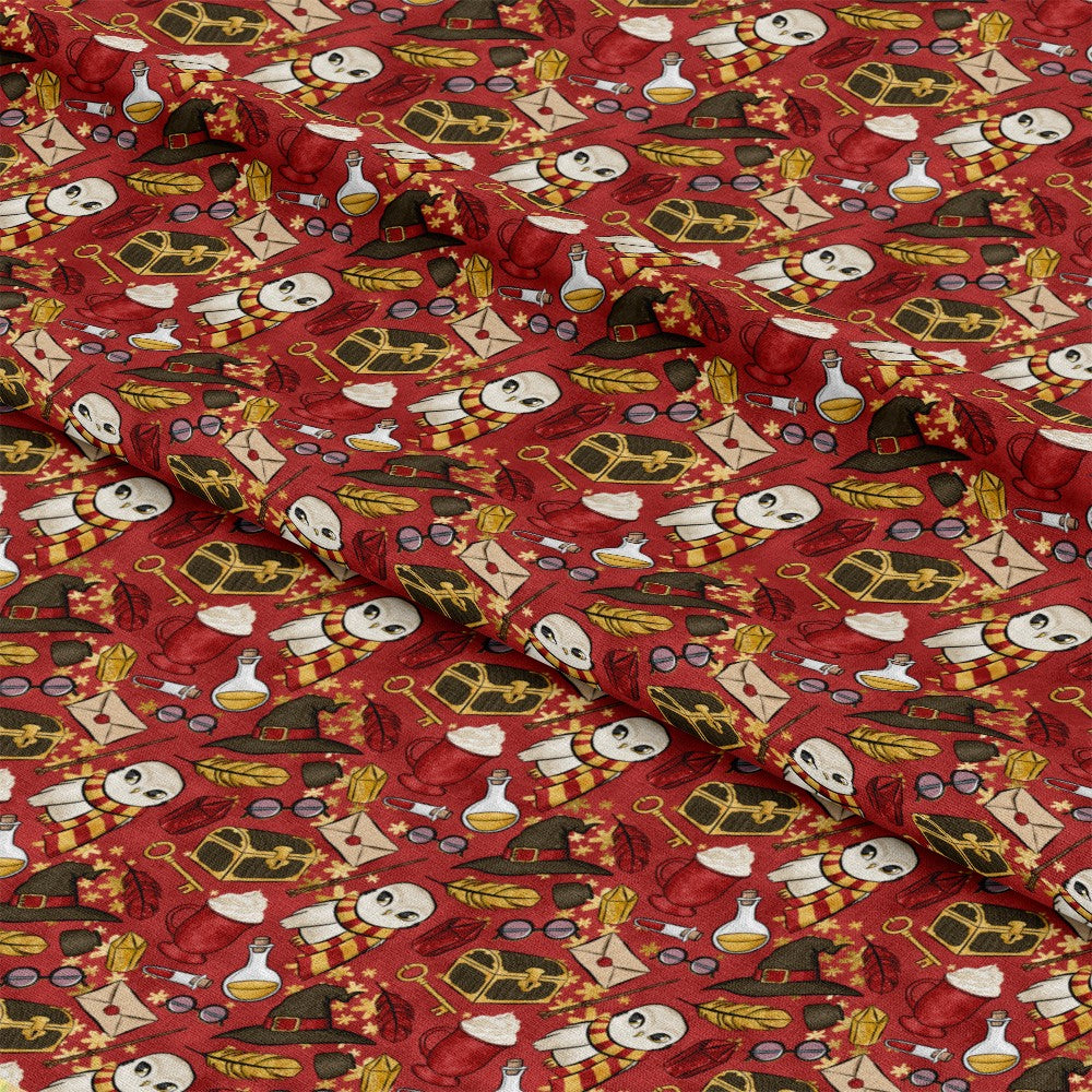 Wizard Magic School Pattern 23 Quilting Cotton Fabric