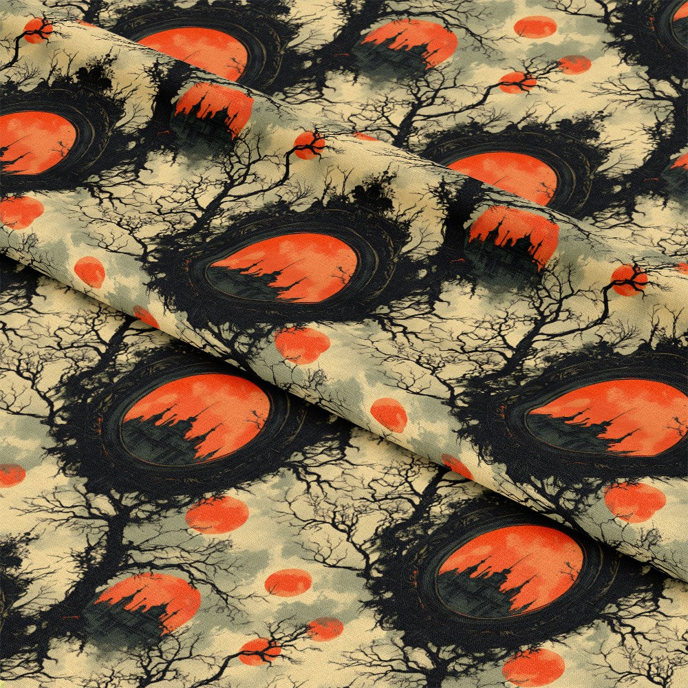 Blood Moon Manor Pattern 15 Quilting Cotton Fabric