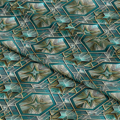 Art Deco Pattern 13 Quilting Cotton Fabric